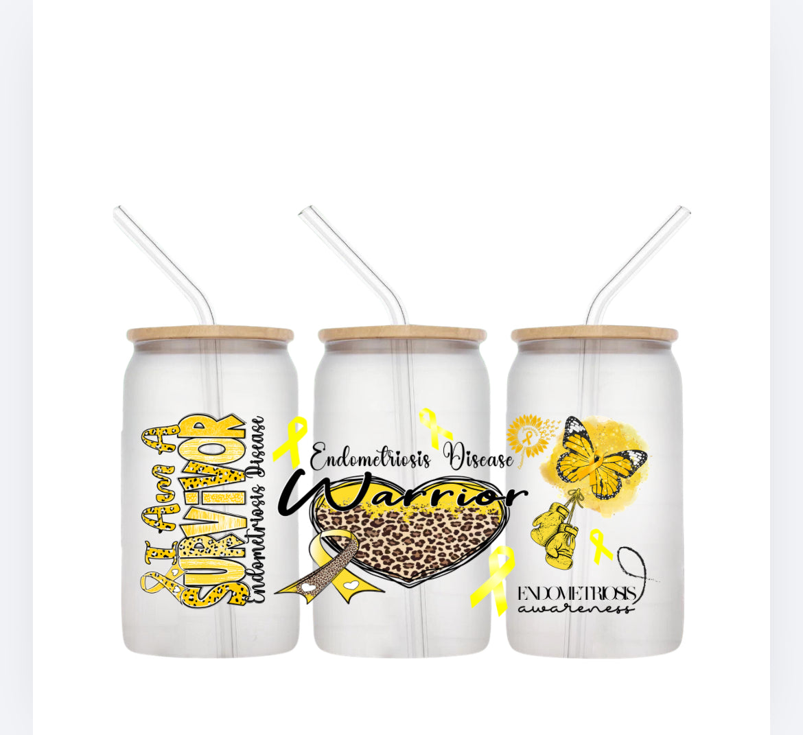 Endometriosis warrior awareness wrap - exclusive (UVPOD)