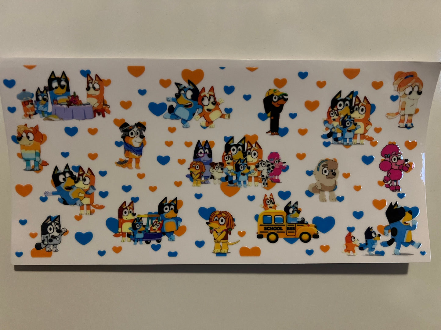 Bluey and friends mini wrap (LE)