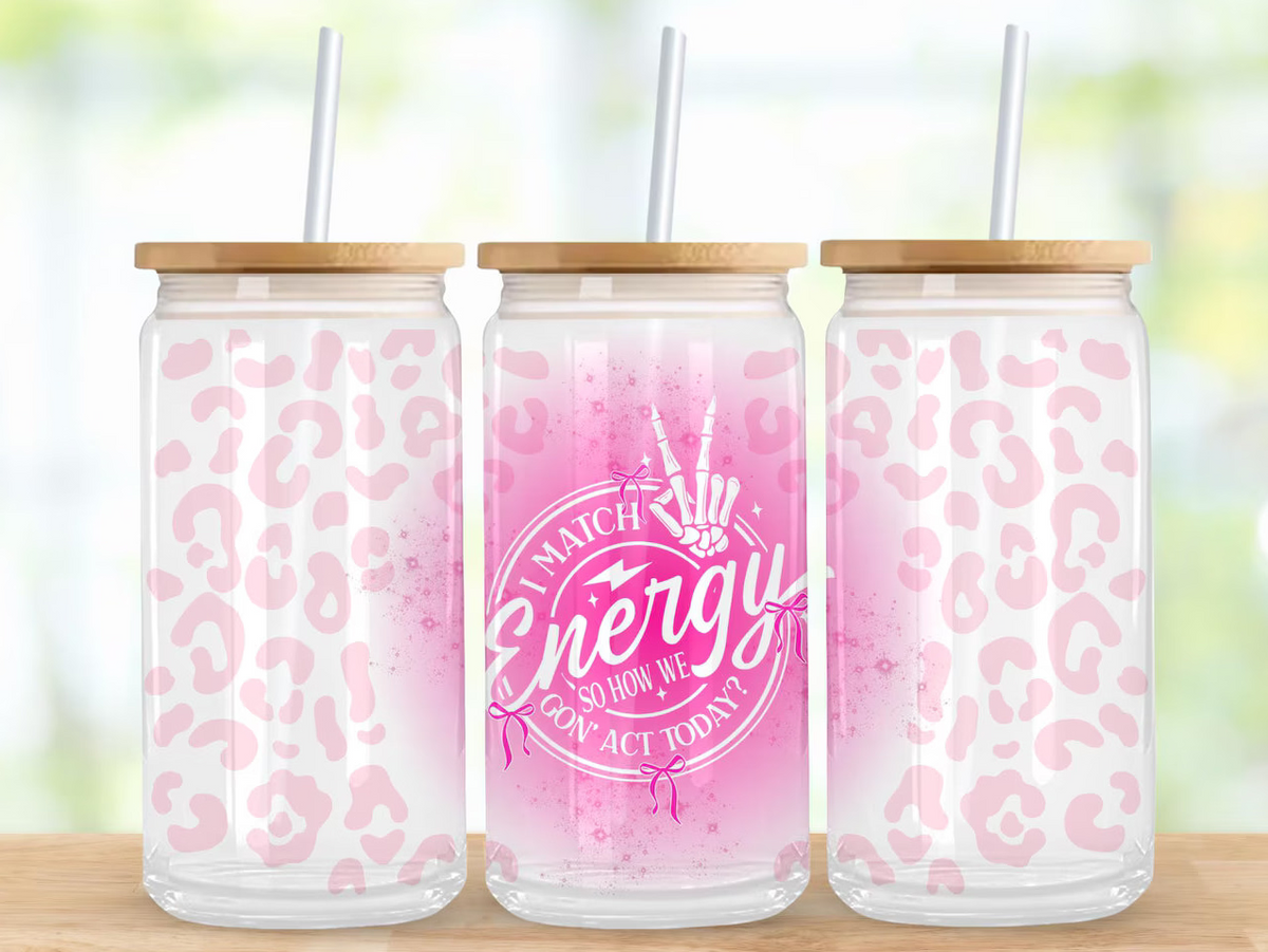 I match energy so how we gonna act today pink wrap exclusive (UVPOD)