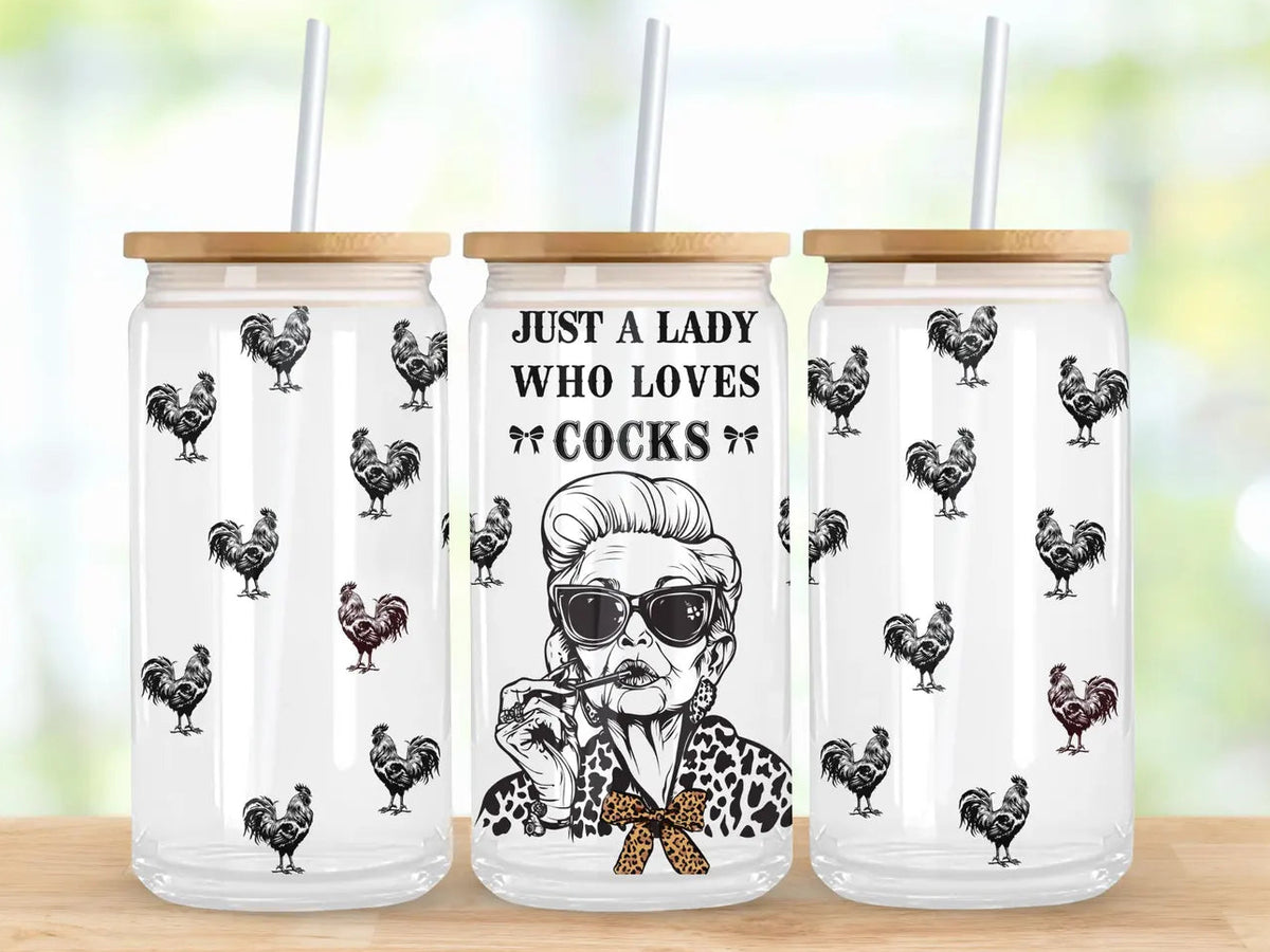 Just a lady who loves cocks wrap exclusive (UVPOD)