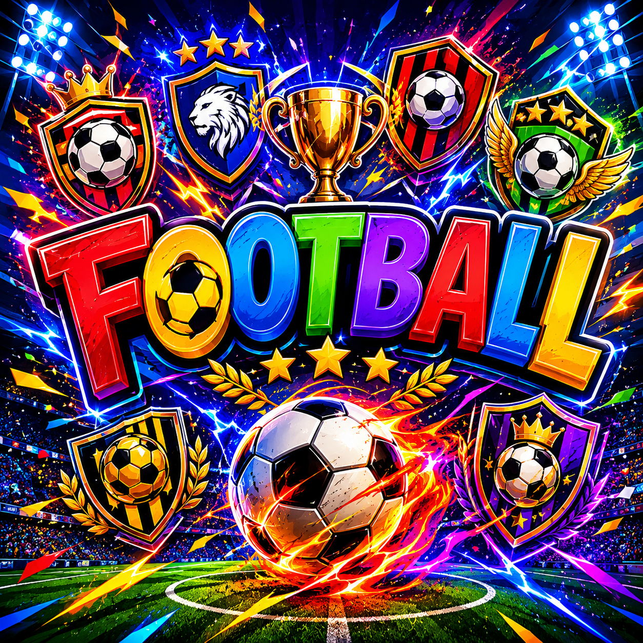 Football, and sport themed UVDTF cup wraps, decals, DTF and papercrafts