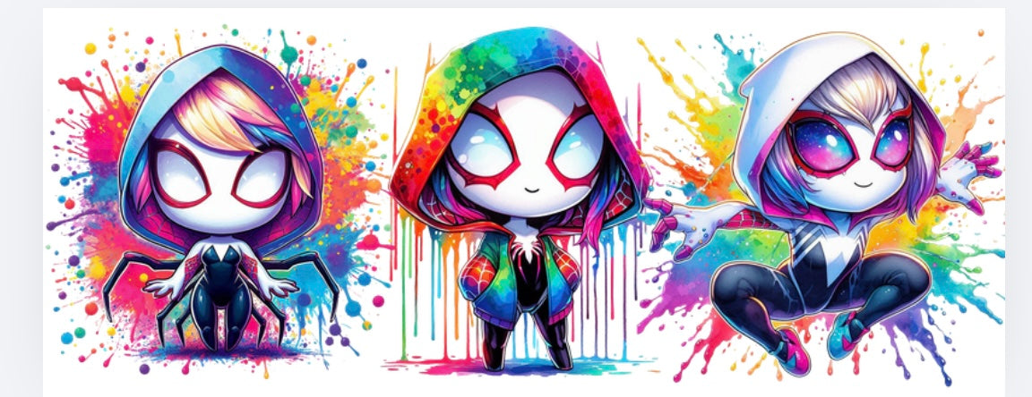 Super hero splash wraps (UVPOD) exclusive