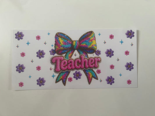 Teacher crochet wrap