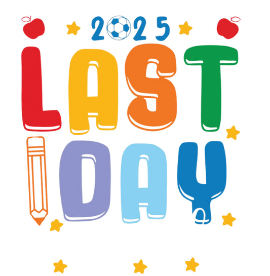 Last day (of school) with football DTF (POD)