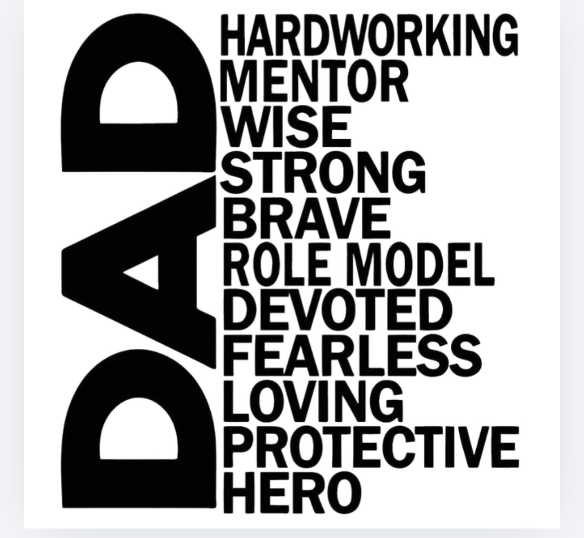 Inspirational dad / daddy DTF (POD) exclusive