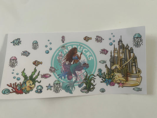 Little mermaid new ⭐️ bucks wrap