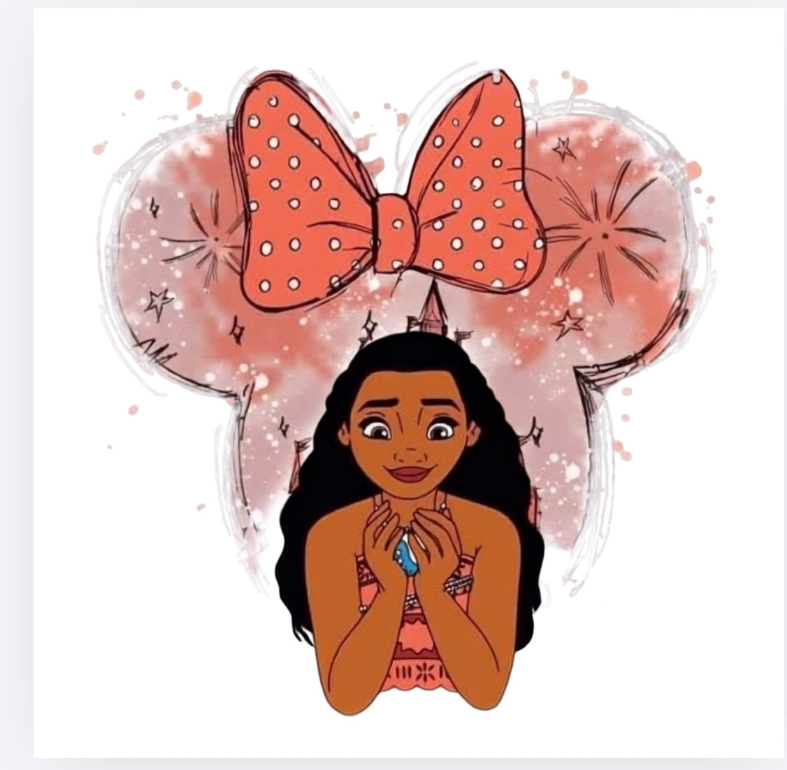 Princess’ Mickey ear decals UVPOD) exclusive