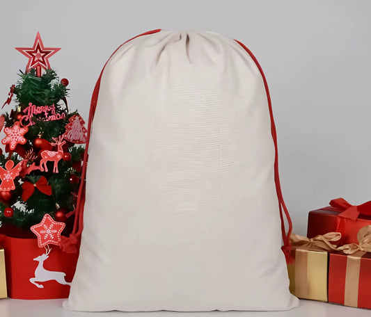 Christmas sack- plain- cannot be sent by large letter postage