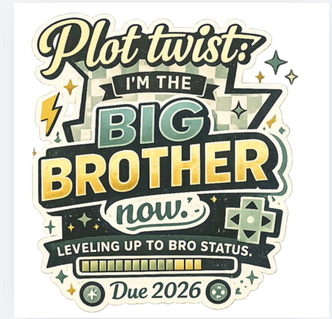 Big sibling / sister / brother designs UVDTF (UVPOD)