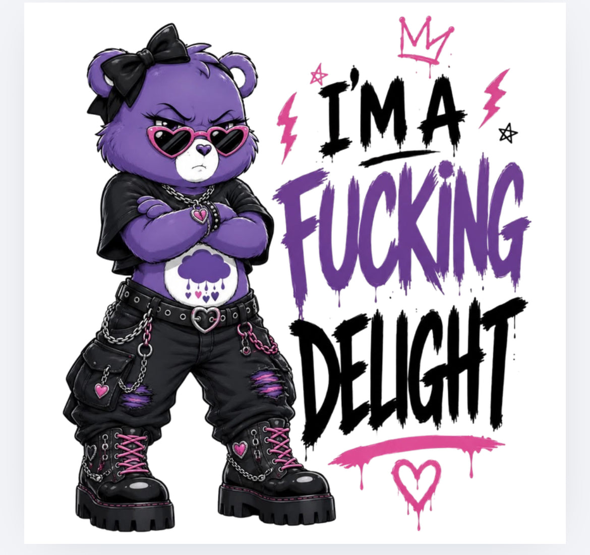 Bad bear decals UVPOD)