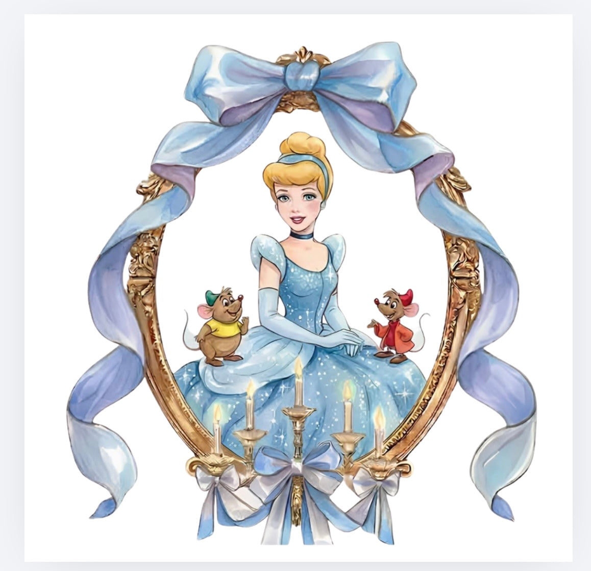 Princess’ Mirror mirror on the wall decals UVPOD) exclusive