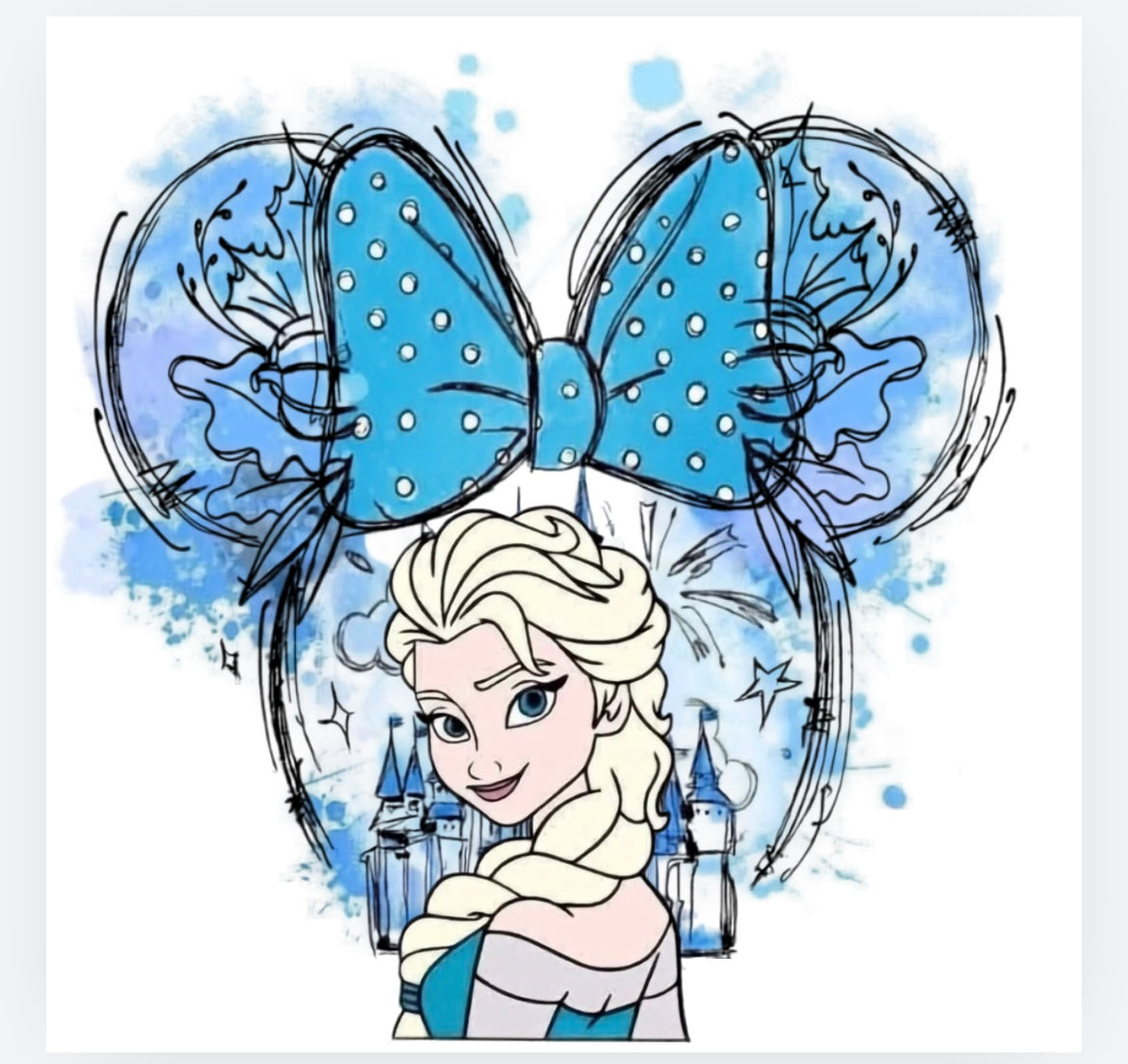 Princess’ Mickey ear decals UVPOD) exclusive