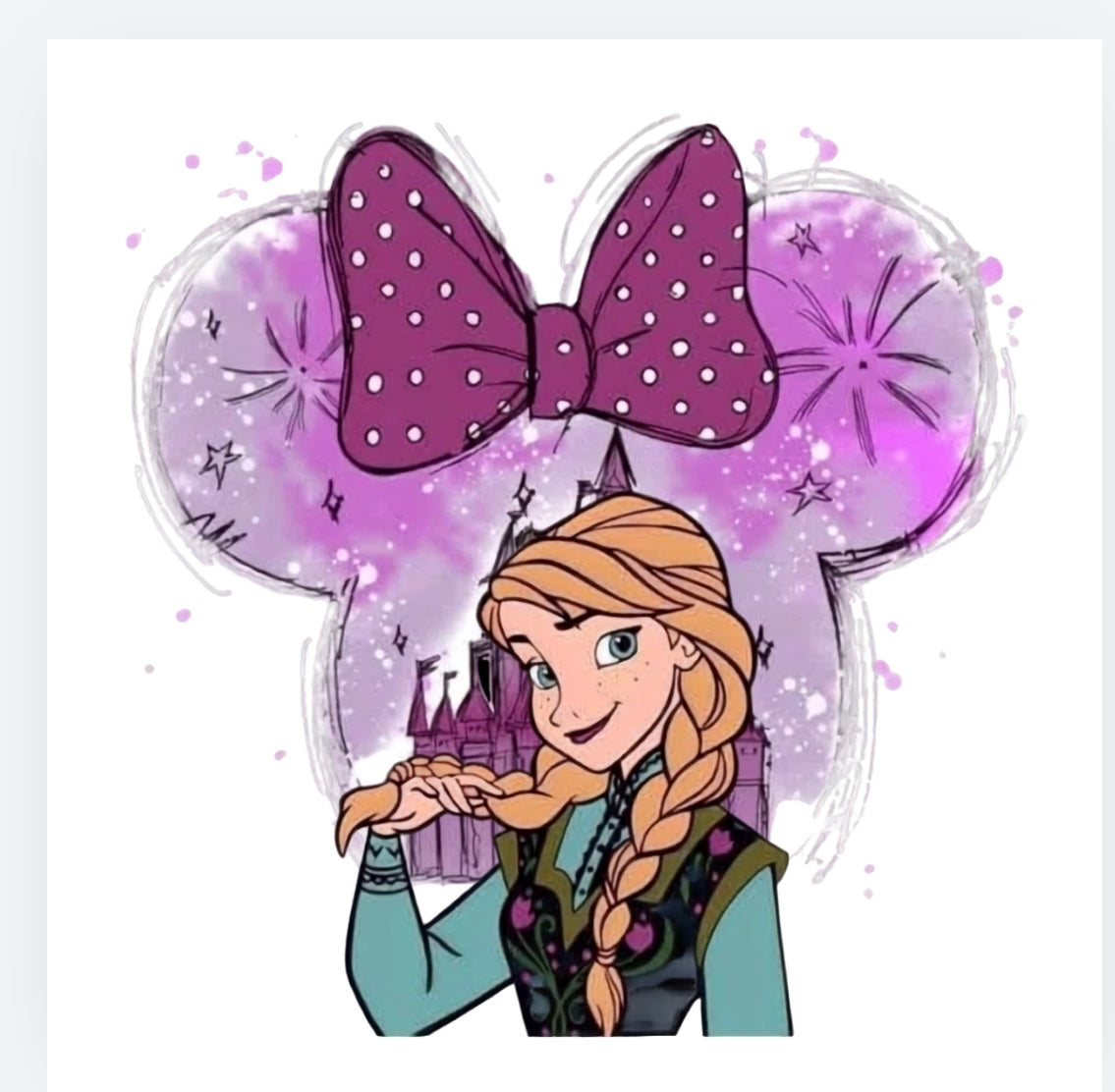 Princess’ Mickey ears DTF (POD) exclusive
