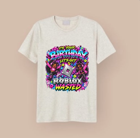 Roblox birthday DTF (POD) exclusive