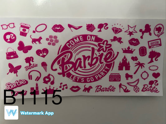 Come on Barbie let’s go party wrap