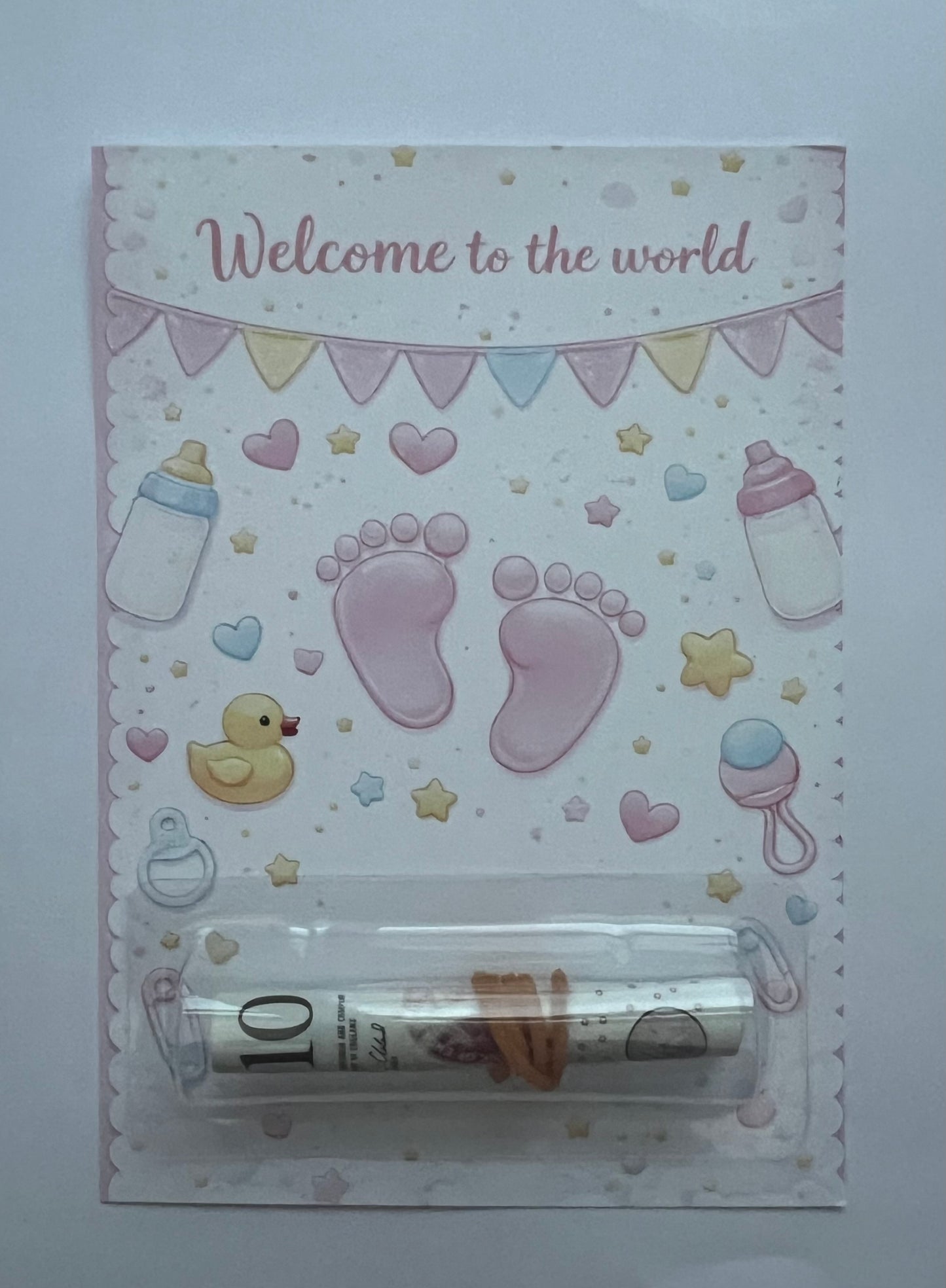 Congratulations new baby money card (money not included)