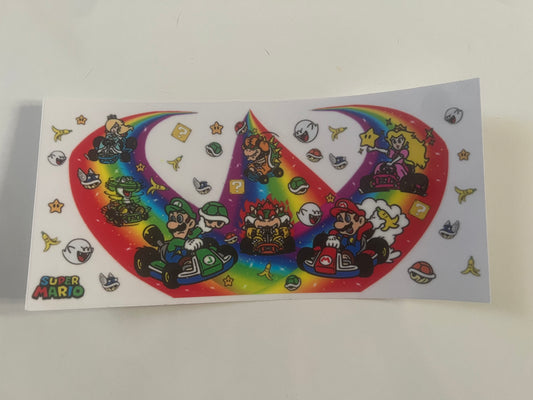 Mario rainbow racing wrap