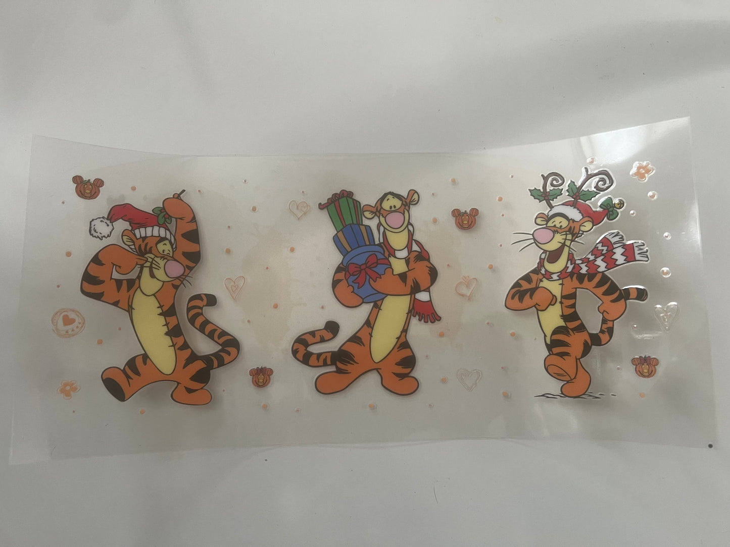 Tigger merry Christmas wrap