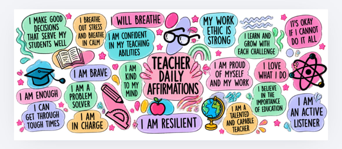 Teacher daily affirmations (UVPOD)