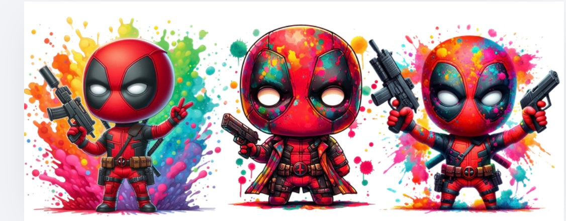 Super hero splash wraps (UVPOD) exclusive