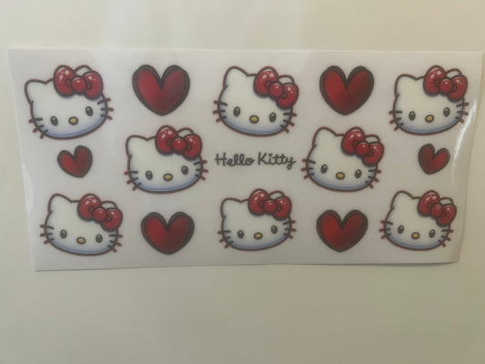 Hello kitty love heart wrap 4634