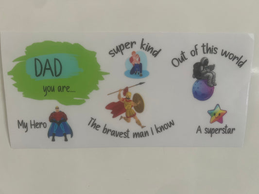 Dad you are….wrap