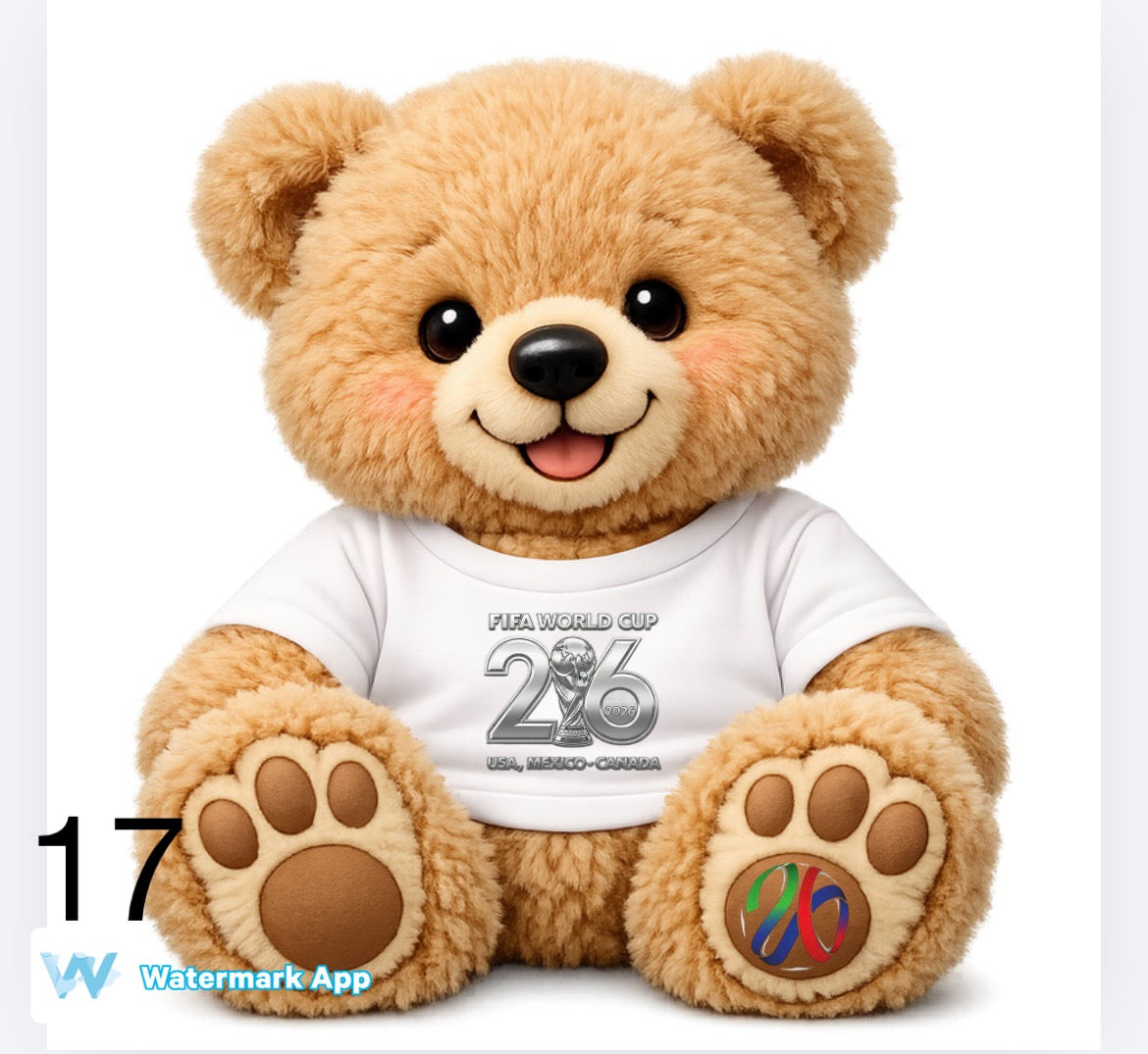 World Cup theme bears including England and Scotland   DTF (POD) exclusive
