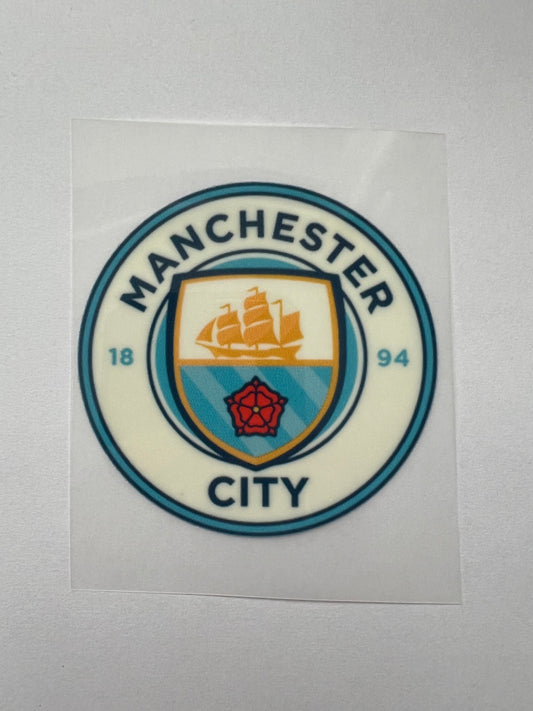 Manchester city football club badge UVDTF decal