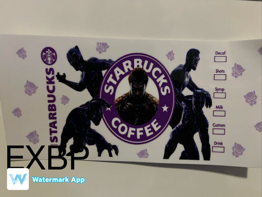 Black panther ⭐️ bucks wrap