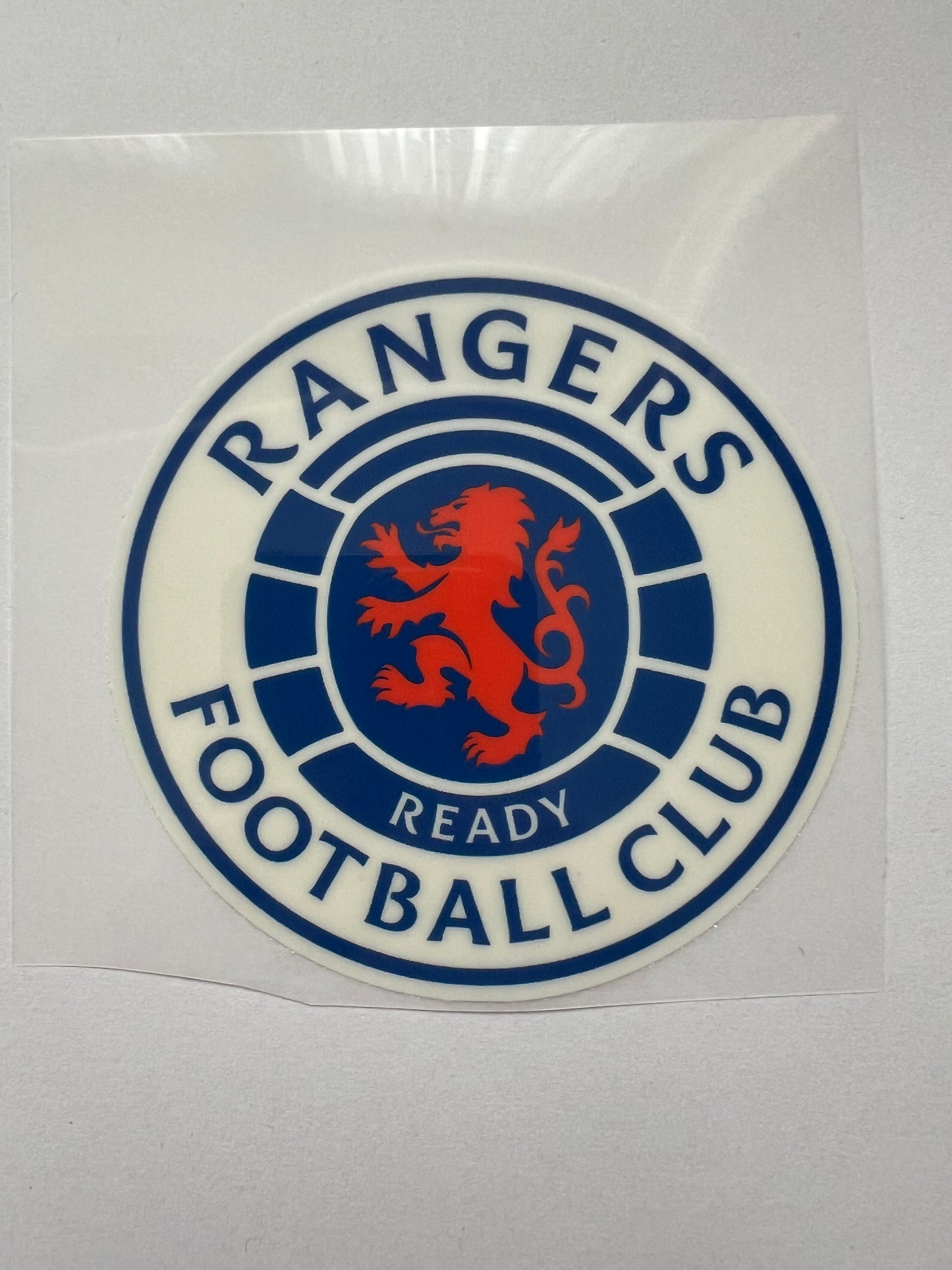 Rangers football club badge DTF transfer (POD)