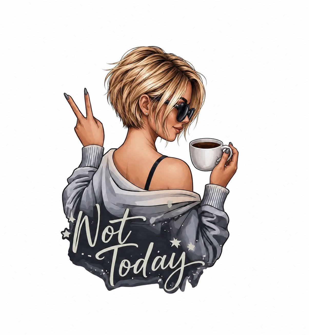 Not today decal (UVPOD)