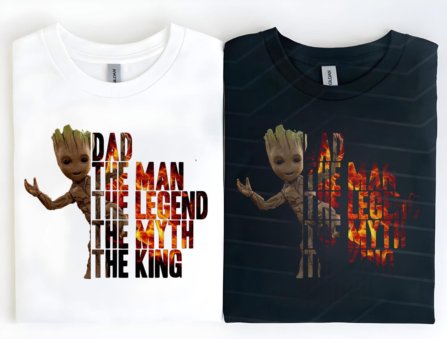 Dad the man the myth character 20cm DTF (POD)