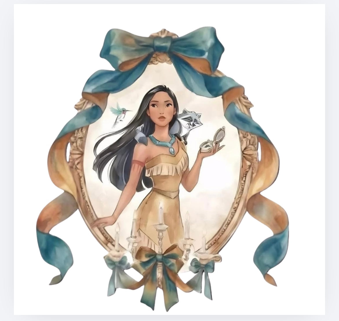Princess’ Mirror mirror on the wall decals UVPOD) exclusive