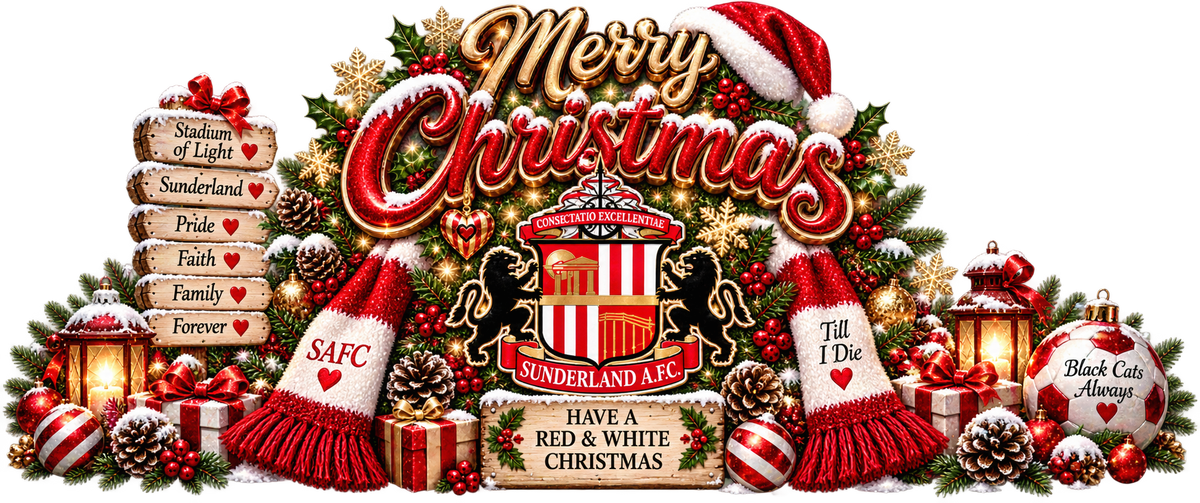 Football Christmas wraps  - all teams exclusive (UVPOD)