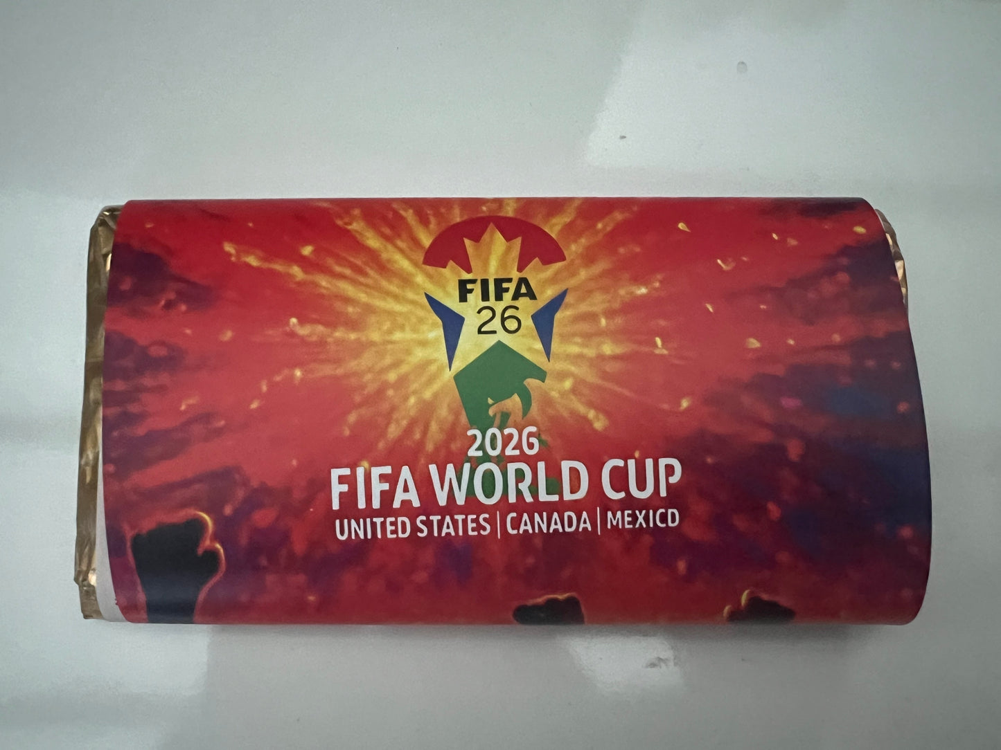 FIFA World Cup 2026 chocolate wrapper (chocolate not included)