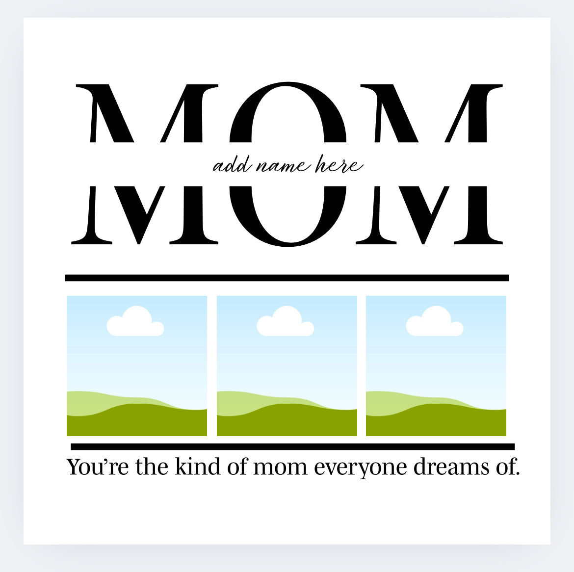 Your the kind of MOM / MUM 3 image DTF - please read the description