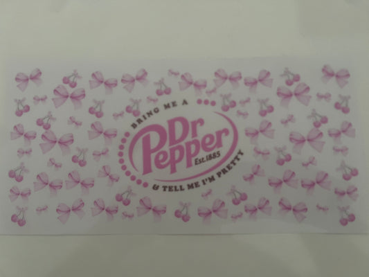 Dr Pepper tell me I’m pretty wrap exclusive