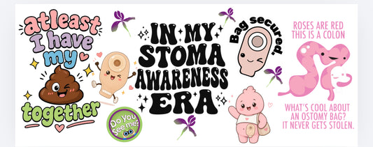 Stoma awareness cup wrap exclusive (UVPOD)