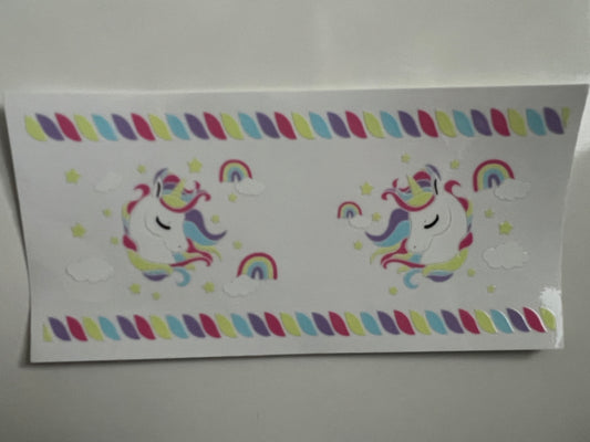 Pastel unicorn wrap