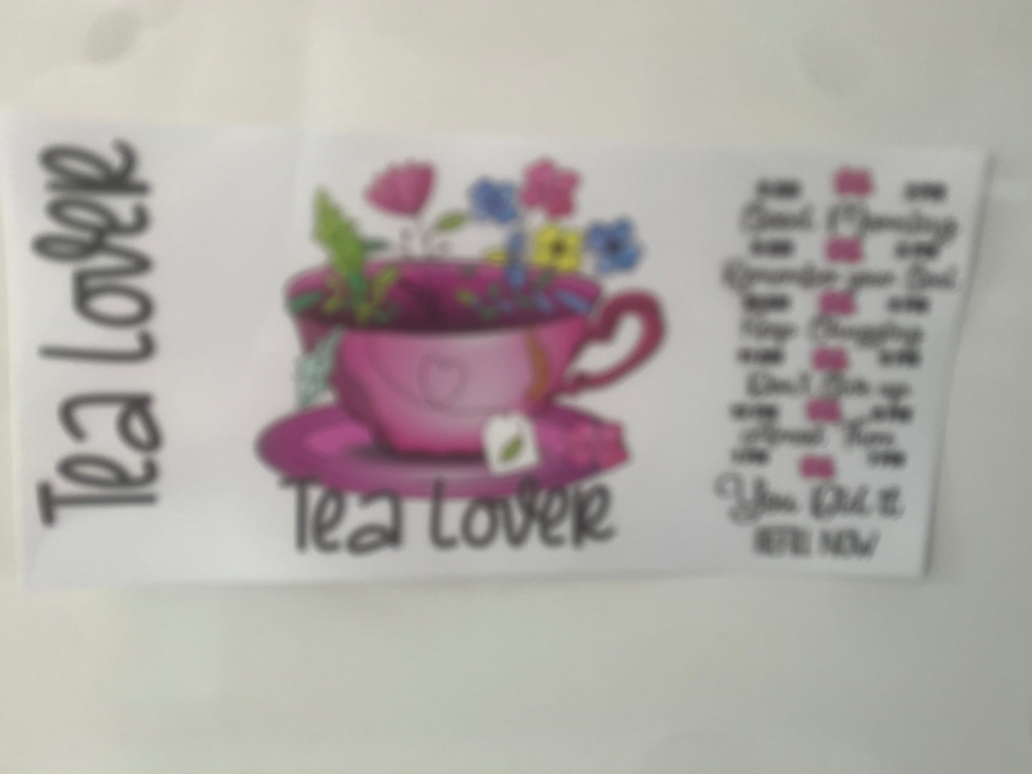 Tea lover wrap exclusive
