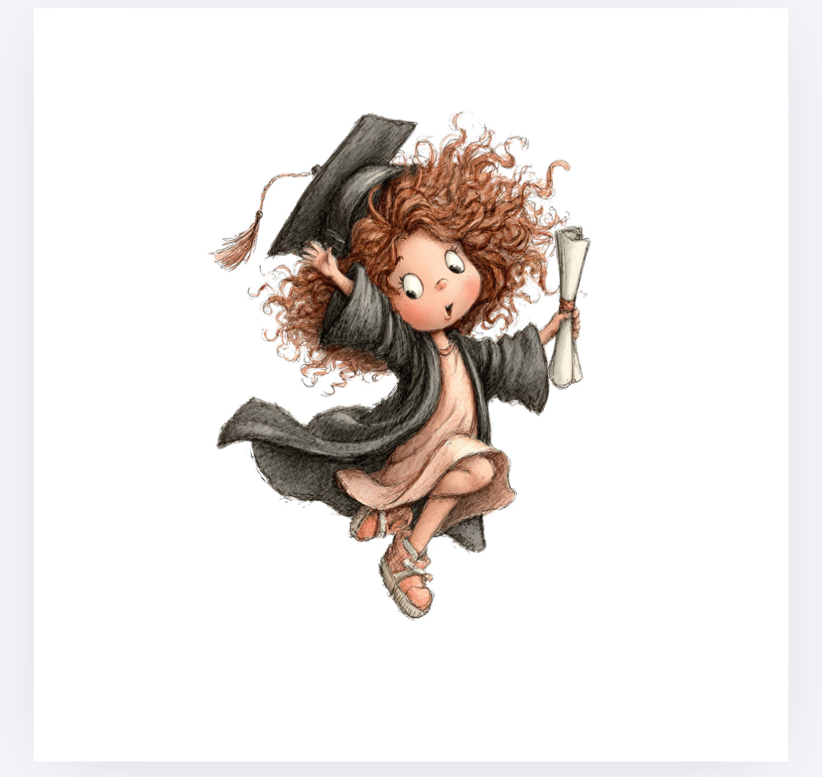 Whimsy graduate / leavers decal UVDTF (UVPOD)