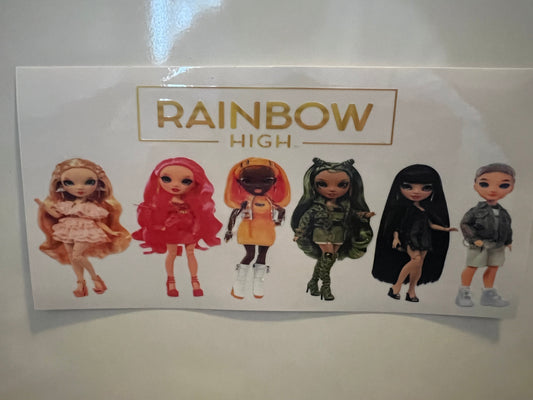 Rainbow high wrap  wrap