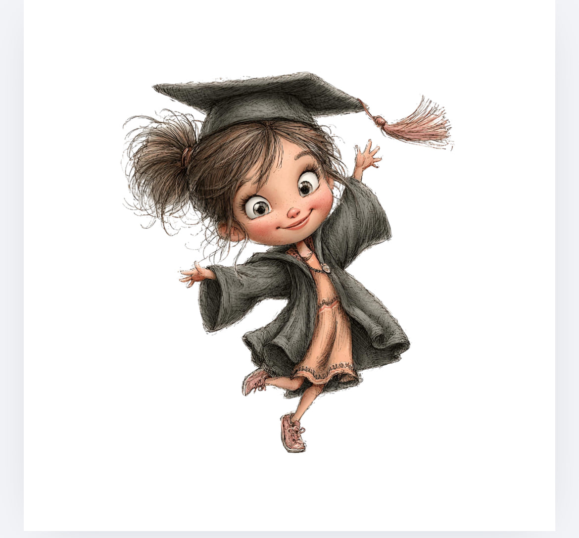 Whimsy graduate / leavers decal UVDTF (UVPOD)