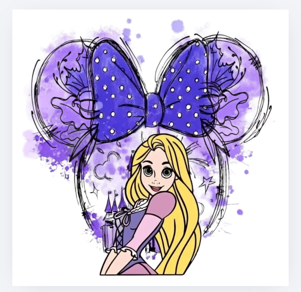 Princess’ Mickey ear decals UVPOD) exclusive