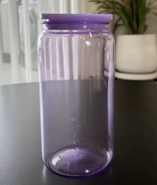 16oz BPA free plastic colour libbey cans - cannot be sent by large letter postage