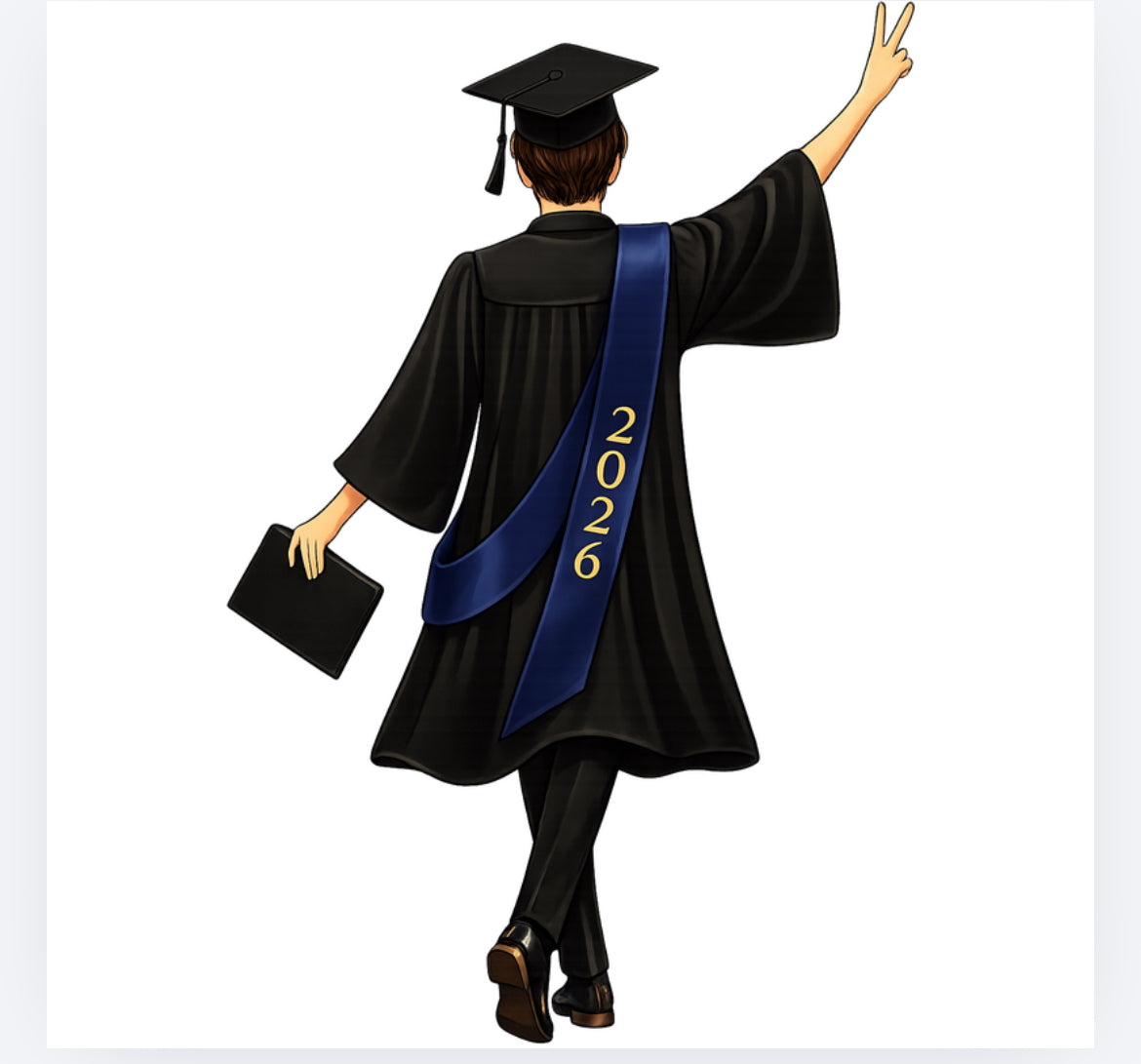 Graduate 2026 decals (UVPOD)