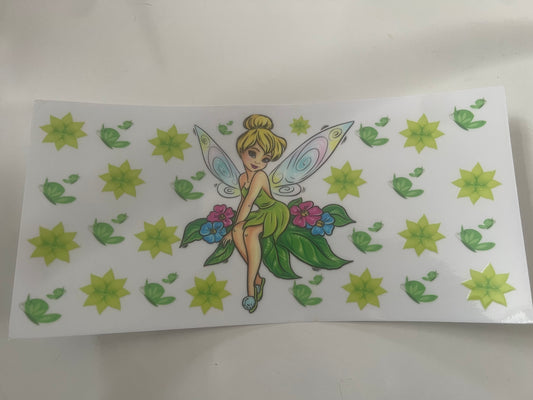 Tinkerbell with flowers wrap