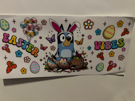 Bluey Easter wrap