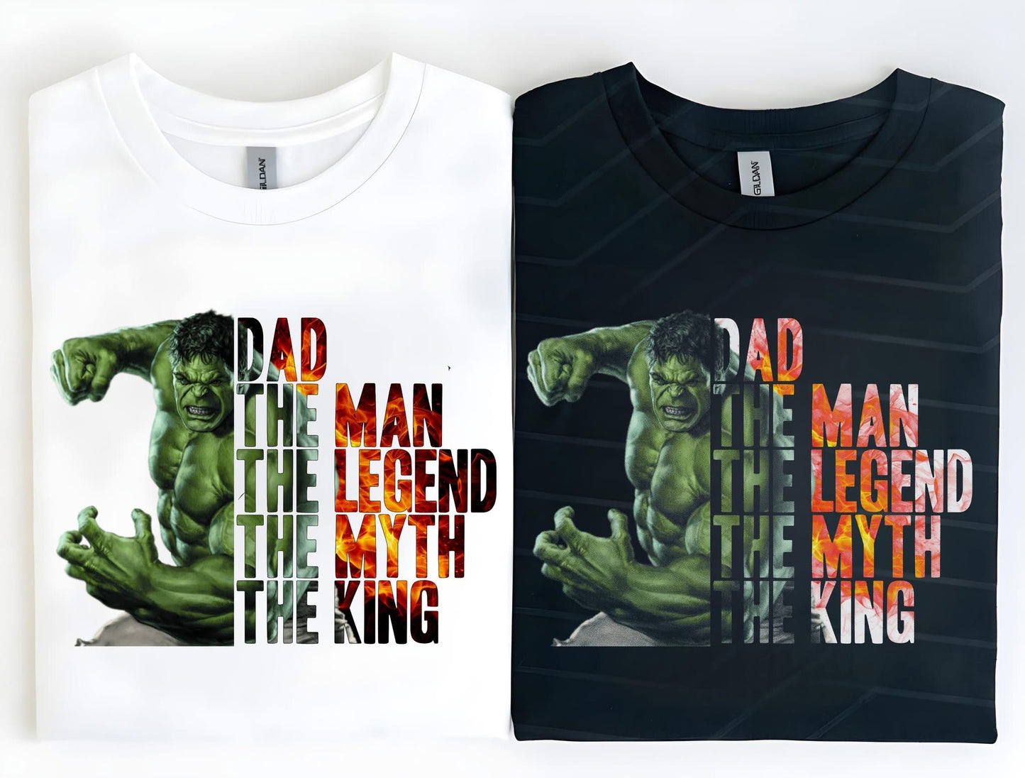 Dad the man the myth character 20cm DTF (POD)