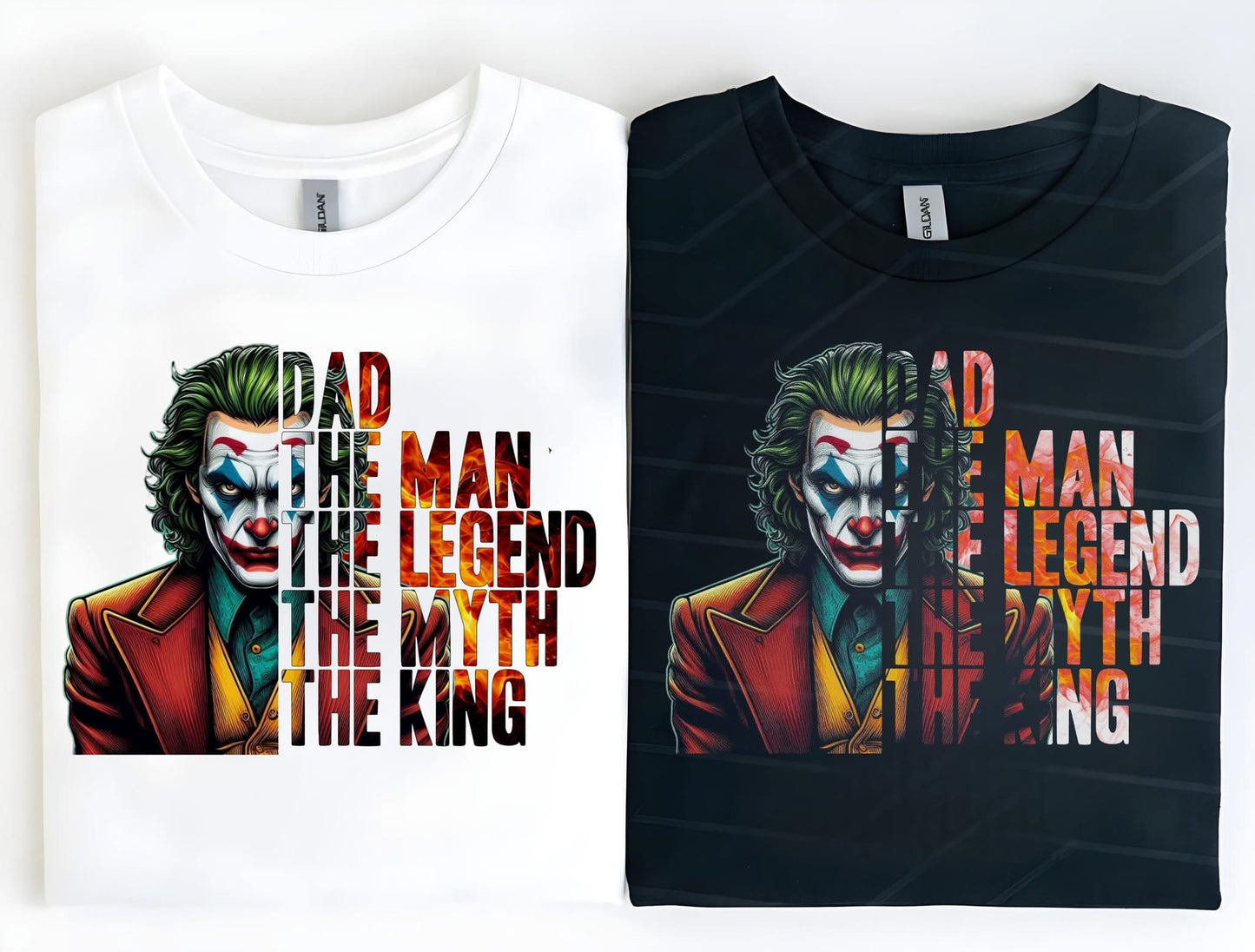 Dad the man the myth character 20cm DTF (POD)